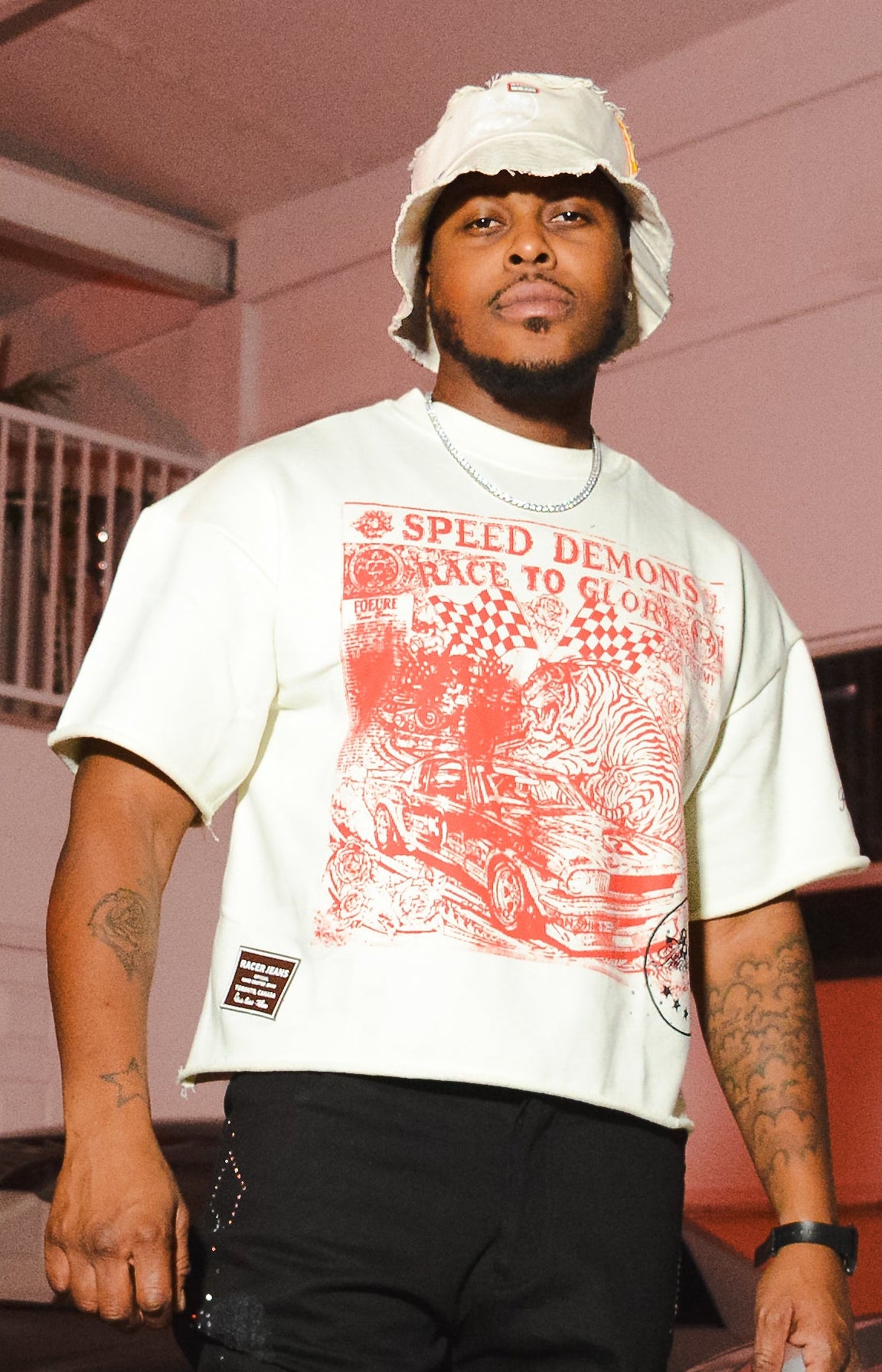 SPEED DE DEMON SHIRT ( OFF WHITE )