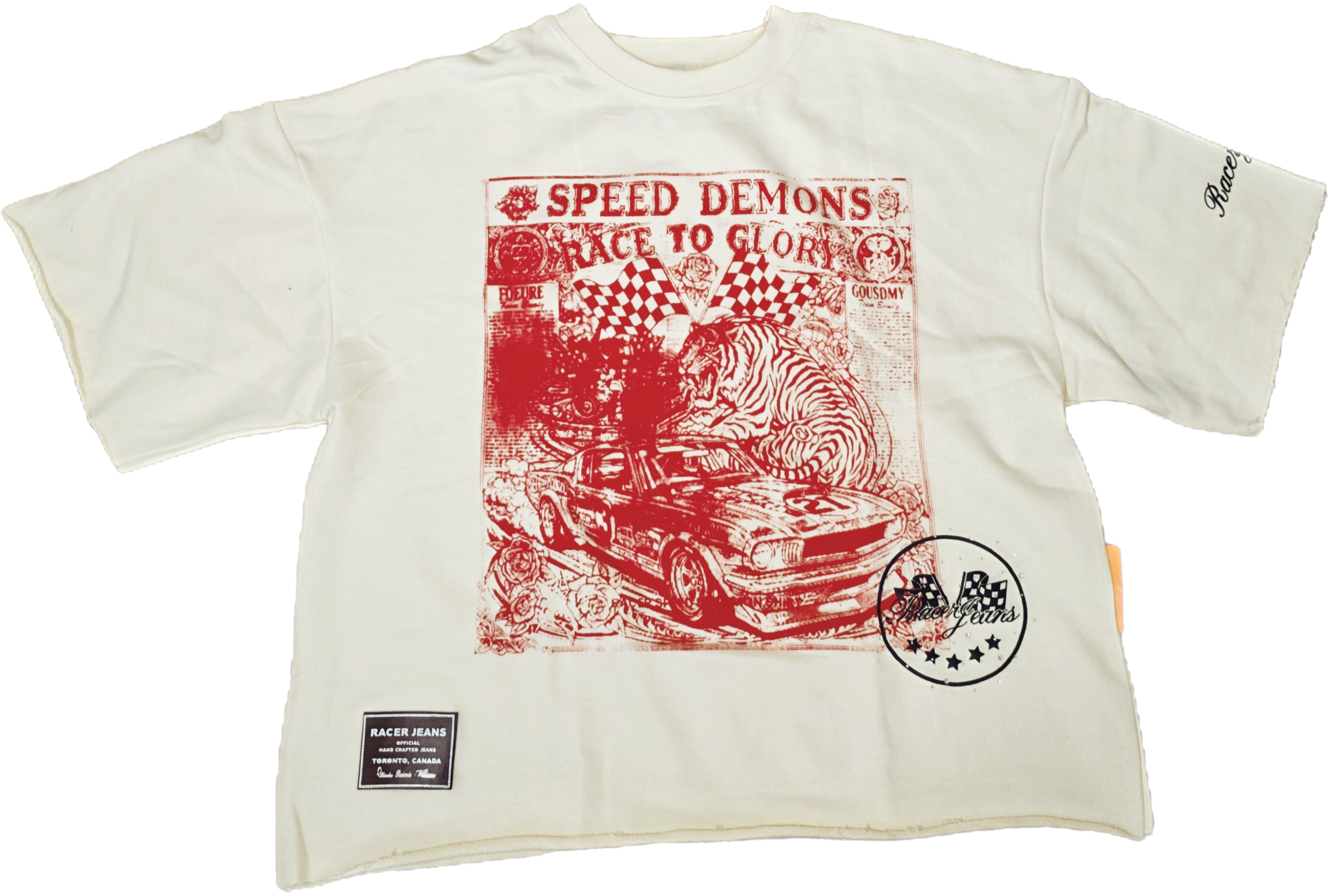 SPEED DE DEMON SHIRT ( OFF WHITE )